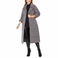 Hot Sale 🥰 G By Giuliana Quilted Duvet Puffer Jacket Forest Night ⌛