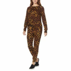 Flash Sale ✔️ G By Giuliana LounGy SoSoft 2-piece Lounge Set Natural Leopard ✔️ -G by GIULIANA Sales Store unnamed file 1774