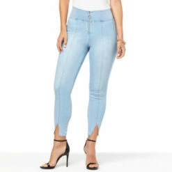 Hot Sale 🛒 G By Giuliana Black Label Moon Wash Denim Skinny Jean Lavender Moon Wash 😀
