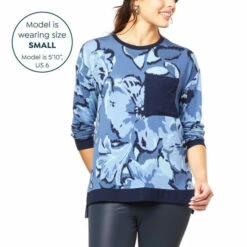 Wholesale 💯 G By Giuliana SoSoft French Terry Knit Tunic Sweatshirt Dark Cinnamon 👍 -G by GIULIANA Sales Store unnamed file 1800