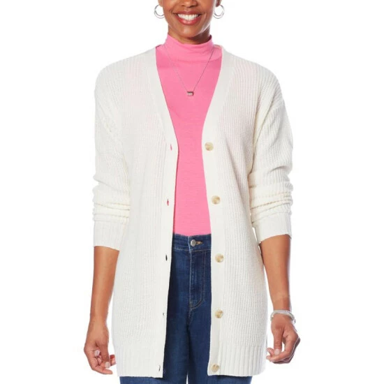 Best Pirce 🥰 G By Giuliana Sweater Knit Button-Front Cardigan Black 😍 11 Best Pirce 🥰 G By Giuliana Sweater Knit Button-Front Cardigan Black 😍 - Image 9