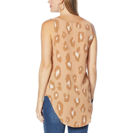 Top 10 ⌛ G By Giuliana EcoLuxe Mixed Media Tank Black ✔️ 9 Top 10 ⌛ G By Giuliana EcoLuxe Mixed Media Tank Black ✔️ - Image 7