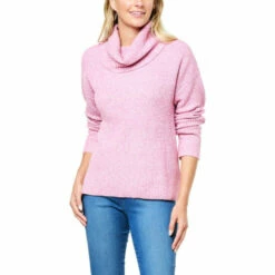 Best deal 😀 G By Giuliana Waffle Knit Cowl Neck Sweater Grass Green ⭐ -G by GIULIANA Sales Store unnamed file 188