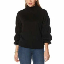 Buy ✔️ G By Giuliana Black Label Puff-Sleeve Sweater 🌟 -G by GIULIANA Sales Store unnamed file 1884