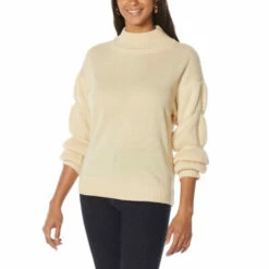 Buy ✔️ G By Giuliana Black Label Puff-Sleeve Sweater 🌟 -G by GIULIANA Sales Store unnamed file 1885