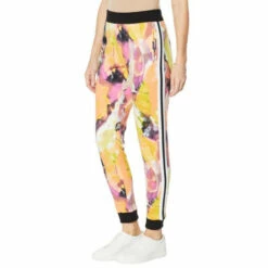 Outlet 🌟 G By Giuliana Black Label Track Pant Abstract Floral 🥰 -G by GIULIANA Sales Store unnamed file 1905