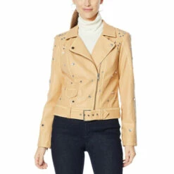 Budget 🔔 G By Giuliana Studded Faux Leather Jacket Spruce Green 🎁 13 Budget 🔔 G By Giuliana Studded Faux Leather Jacket Spruce Green 🎁 -G by GIULIANA Sales Store unnamed file 1923