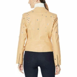Budget 🔔 G By Giuliana Studded Faux Leather Jacket Spruce Green 🎁 15 Budget 🔔 G By Giuliana Studded Faux Leather Jacket Spruce Green 🎁 -G by GIULIANA Sales Store unnamed file 1925