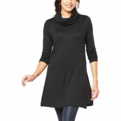 Best deal 😍 G By Giuliana Hacci Knit Turtleneck Tunic Black 😉 -G by GIULIANA Sales Store unnamed file 1936