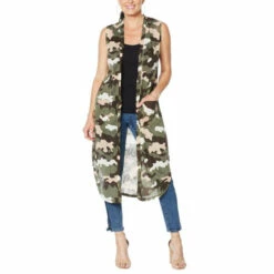Best reviews of 👍 G By Giuliana Sleeveless Duster Olive Tie Dye 🔔
