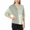 Flash Sale 🔔 G By Giuliana Colorblocked Knit Sweater Neutral Colorblock 👍