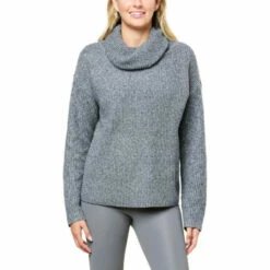 Best deal 😀 G By Giuliana Waffle Knit Cowl Neck Sweater Grass Green ⭐ -G by GIULIANA Sales Store unnamed file 197