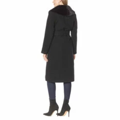 Flash Sale 🌟 G By Giuliana Black Label Faux Fur Trim Wrap 🧥 Coat 🔔 -G by GIULIANA Sales Store unnamed file 1976