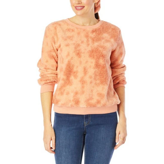Deals ⌛ G By Giuliana LounGy Cozy Textured Sweatshirt With Matching Scrunchie Elderberry 💯 10 Deals ⌛ G By Giuliana LounGy Cozy Textured Sweatshirt With Matching Scrunchie Elderberry 💯 - Image 8