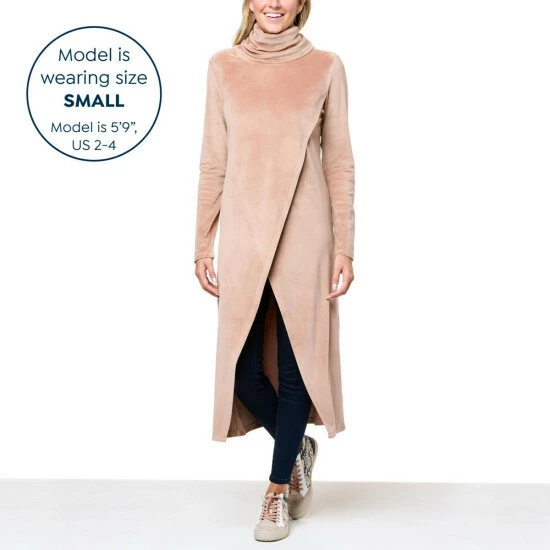 Best deal ๐ฅฐ G By Giuliana Black Label Velour Cross Front Maxi Top ๐ 5 Best deal ๐ฅฐ G By Giuliana Black Label Velour Cross Front Maxi Top ๐ - Image 3