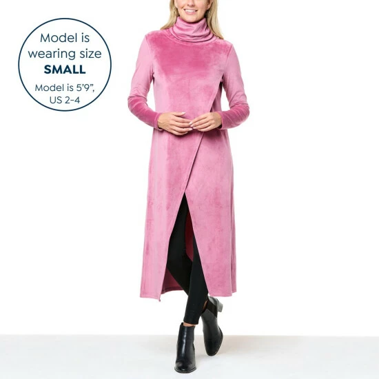 Best deal ๐ฅฐ G By Giuliana Black Label Velour Cross Front Maxi Top ๐ 6 Best deal ๐ฅฐ G By Giuliana Black Label Velour Cross Front Maxi Top ๐ - Image 4