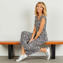 Best deal 😍 G By Giuliana Cropped Knit Jumpsuit Baked Clay Snake 🌟 -G by GIULIANA Sales Store unnamed file 2031