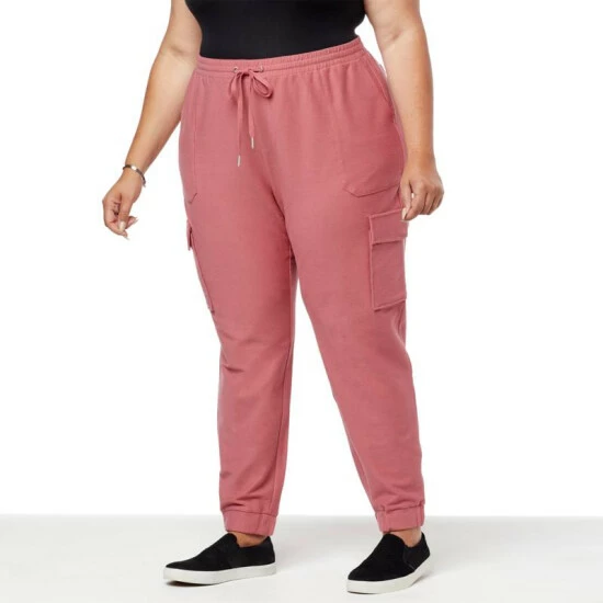 Hot Sale ๐ G By Giuliana Weekender Knit Twill Cargo Jogger Mauvewood ๐ 7 Hot Sale ๐ G By Giuliana Weekender Knit Twill Cargo Jogger Mauvewood ๐ - Image 5