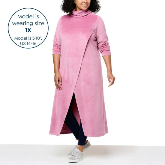 Best deal ๐ฅฐ G By Giuliana Black Label Velour Cross Front Maxi Top ๐ 8 Best deal ๐ฅฐ G By Giuliana Black Label Velour Cross Front Maxi Top ๐ - Image 6