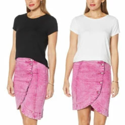 Buy โค๏ธ G By Giuliana 2-pack EcoLuxe Jersey Soft Tees Navy/olive ๐ 16 Buy โค๏ธ G By Giuliana 2-pack EcoLuxe Jersey Soft Tees Navy/olive ๐ -G by GIULIANA Sales Store unnamed file 2052