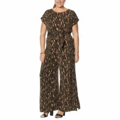 Brand new ✔️ G By Giuliana 3-piece Top, Bottom And Scarf Belt Set Neutral Leopard 🧨 -G by GIULIANA Sales Store unnamed file 2076