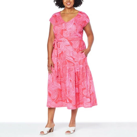 Deals ❤️ G By Giuliana Every Day Every Way 👗 Dress Navy Palm 🔔 14 Deals ❤️ G By Giuliana Every Day Every Way 👗 Dress Navy Palm 🔔 - Image 12