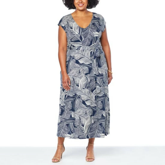 Deals ❤️ G By Giuliana Every Day Every Way 👗 Dress Navy Palm 🔔 16 Deals ❤️ G By Giuliana Every Day Every Way 👗 Dress Navy Palm 🔔 - Image 14