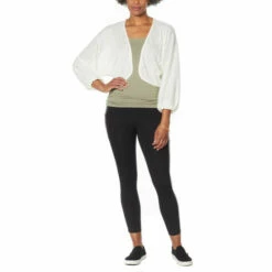 Flash Sale 😍 G By Giuliana Batwing Sleeve Cropped Cardigan Ivory 🎁 -G by GIULIANA Sales Store unnamed file 2151