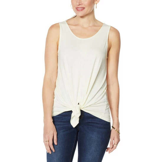 Best Sale π G By Giuliana Front To Back Reversible Tank Top Aquamist π― 5 Best Sale π G By Giuliana Front To Back Reversible Tank Top Aquamist π― - Image 3