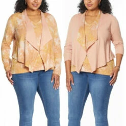 Hot Sale 🛒 G By Giuliana Sweater Knit Reversible Cardigan Mocha Leopard 🌟 -G by GIULIANA Sales Store unnamed file 2224