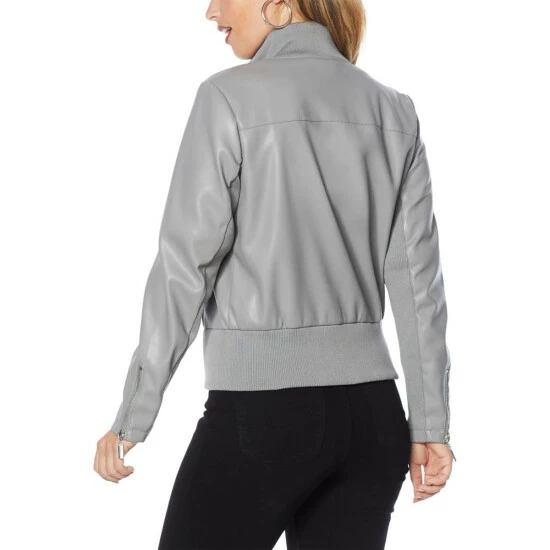 Deals ๐ G By Giuliana Faux Leather Bomber Jacket ๐ฉด Sandalwood ๐ฏ 7 Deals ๐ G By Giuliana Faux Leather Bomber Jacket ๐ฉด Sandalwood ๐ฏ - Image 5