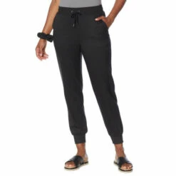 Outlet 💯 G By Giuliana LounGy Tech Jogger Pant With Hair Scrunchy Olive Camo 🧨 -G by GIULIANA Sales Store unnamed file 2259