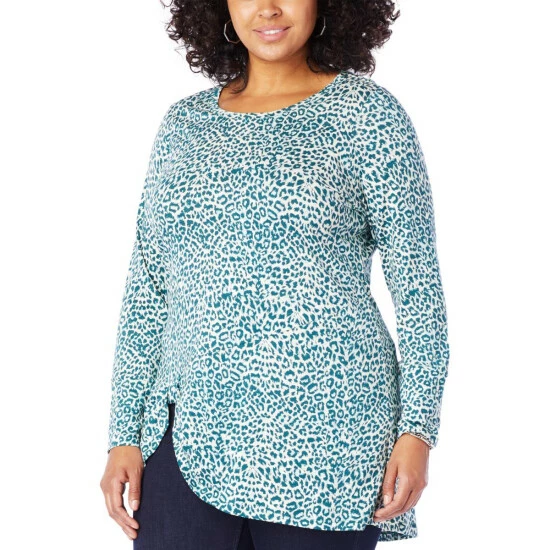 Promo 😍 G By Giuliana Twist-Front Tunic Navy 👏 4 Promo 😍 G By Giuliana Twist-Front Tunic Navy 👏 - Image 2