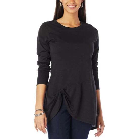 Promo 😍 G By Giuliana Twist-Front Tunic Navy 👏 5 Promo 😍 G By Giuliana Twist-Front Tunic Navy 👏 - Image 3
