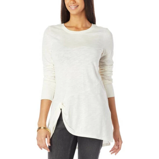 Promo 😍 G By Giuliana Twist-Front Tunic Navy 👏 6 Promo 😍 G By Giuliana Twist-Front Tunic Navy 👏 - Image 4