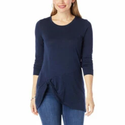 Promo 😍 G By Giuliana Twist-Front Tunic Navy 👏 11 Promo 😍 G By Giuliana Twist-Front Tunic Navy 👏 -G by GIULIANA Sales Store unnamed file 2287