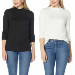 Coupon ✔️ G By Giuliana The Mini Mock 2pk Top Mauve/tie Dye 💯 -G by GIULIANA Sales Store unnamed file 229