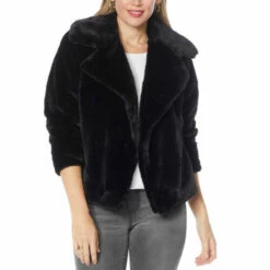 Budget ❤️ G By Giuliana Black Label Faux Fur Jacket 🎉 -G by GIULIANA Sales Store unnamed file 2293