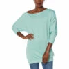 Hot Sale ⭐ G By Giuliana Off-the-Shoulder Dolman Sleeve Top Dusty Green 😀 -G by GIULIANA Sales Store unnamed file 2345