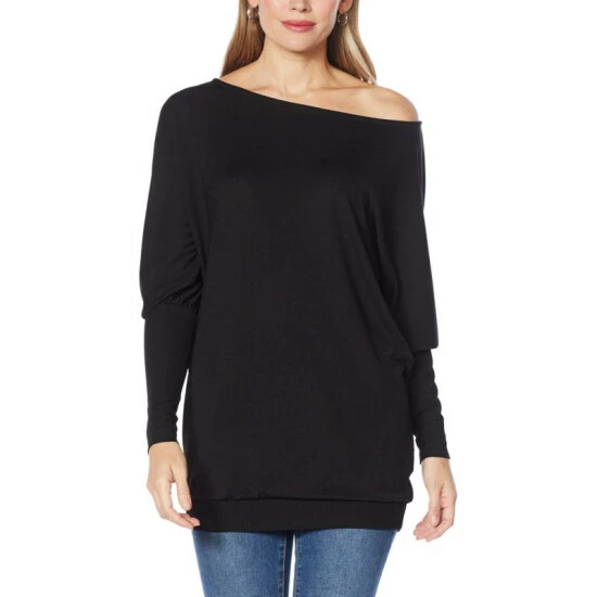 Hot Sale โญ G By Giuliana Off-the-Shoulder Dolman Sleeve Top Dusty Green ๐ 6 Hot Sale โญ G By Giuliana Off-the-Shoulder Dolman Sleeve Top Dusty Green ๐ - Image 4