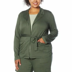 Cheapest 🎁 G By Giuliana LounGy Soft Knit Blazer Thyme ✔️ 13 Cheapest 🎁 G By Giuliana LounGy Soft Knit Blazer Thyme ✔️ -G by GIULIANA Sales Store unnamed file 2354