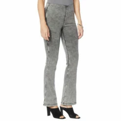 Budget 😍 G By Giuliana G-Soft Pull-On Bootcut Jegging Gray Acid Wash 🎉 13 Budget 😍 G By Giuliana G-Soft Pull-On Bootcut Jegging Gray Acid Wash 🎉 -G by GIULIANA Sales Store unnamed file 2379