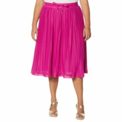 Promo 👏 G By Giuliana LounGy 5-Mile Pleated Mesh 👗 Skirt Navy Mood 🤩 -G by GIULIANA Sales Store unnamed file 2383