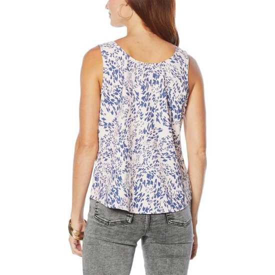 Outlet ๐คฉ G By Giuliana Matte Satin Tank Blush Print ๐ 4 Outlet ๐คฉ G By Giuliana Matte Satin Tank Blush Print ๐ - Image 2