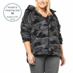 Flash Sale 😉 G By Giuliana The Cloud Zip Front Hooded Jacket Black Camo 🎁 28 Flash Sale 😉 G By Giuliana The Cloud Zip Front Hooded Jacket Black Camo 🎁 -G by GIULIANA Sales Store unnamed file 241