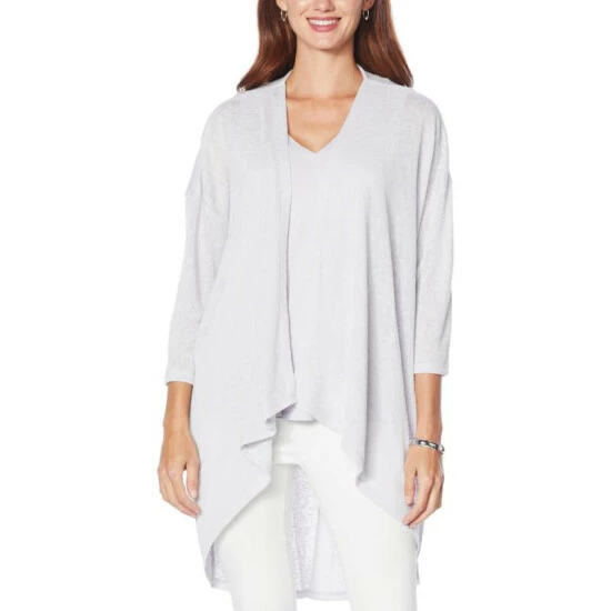 Best Sale 🎉 G By Giuliana Slub Knit Oversized Cardigan Black 2-tone Camo ❤️ 9 Best Sale 🎉 G By Giuliana Slub Knit Oversized Cardigan Black 2-tone Camo ❤️ - Image 7