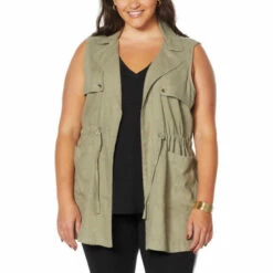 Deals ๐ G By Giuliana Woven Utility Cargo Vest Warm Gray ๐ 9 Deals ๐ G By Giuliana Woven Utility Cargo Vest Warm Gray ๐ -G by GIULIANA Sales Store unnamed file 2457