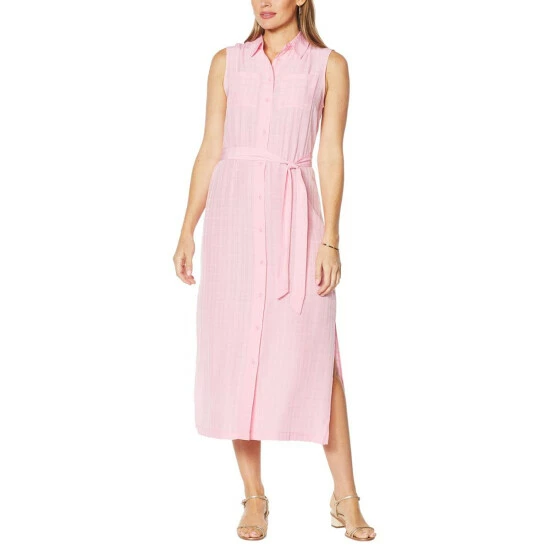 Outlet ๐ G By Giuliana Airy ๐ Summer ๐ Shirtdress Duster Prism Pink ๐ 3 Outlet ๐ G By Giuliana Airy ๐ Summer ๐ Shirtdress Duster Prism Pink ๐