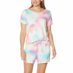 Budget 🎁 G By Giuliana EcoLuxe ☀️ Summer Lounge Set Aqua Palm 🛒