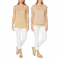 Brand new 😍 G By Giuliana 2-pack Layering Tank And Tee Rose ⌛ 15 Brand new 😍 G By Giuliana 2-pack Layering Tank And Tee Rose ⌛ -G by GIULIANA Sales Store unnamed file 2494